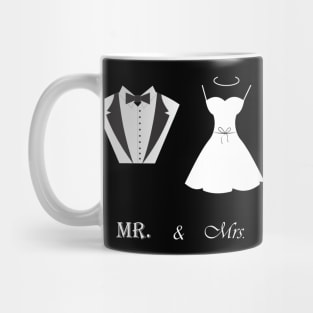 Wedding day Mr and Mrs Mug